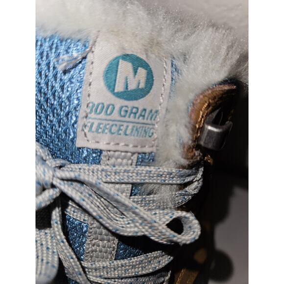 New! Merrell Atmost Mid WTPF Womens Brown Sugar/Ice Boots Sz 7.5 M - Picture 8 of 12